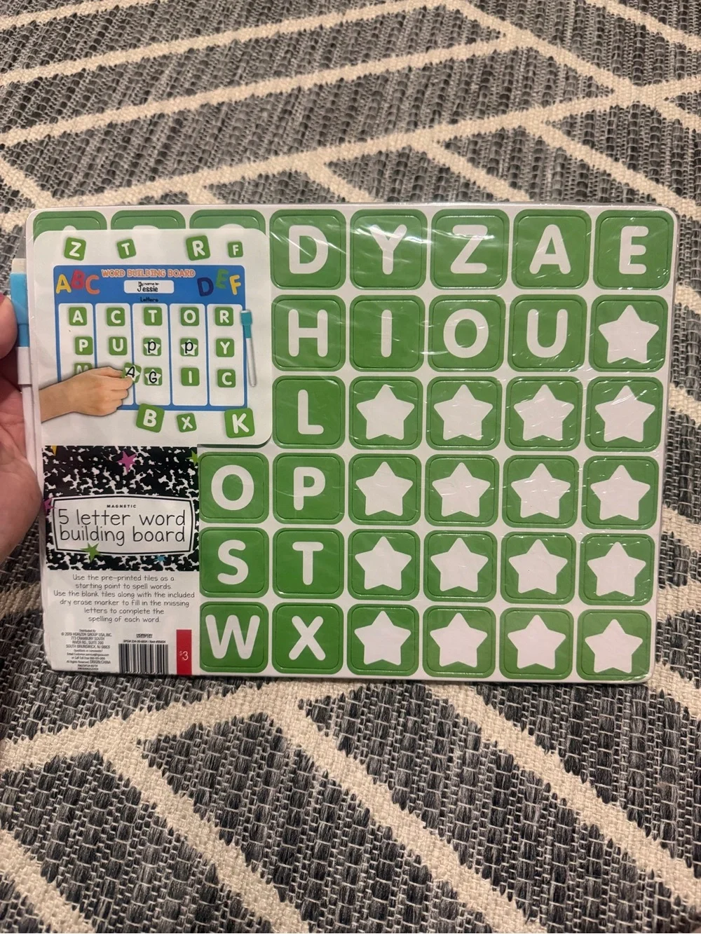 New Magnetic 5-Letter Word Building Board - Kids Educational Toy